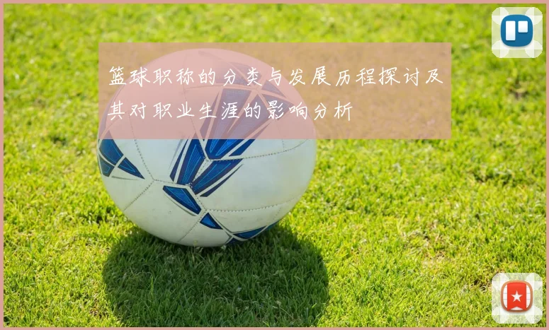 篮球职称的分类与发展历程探讨及其对职业生涯的影响分析